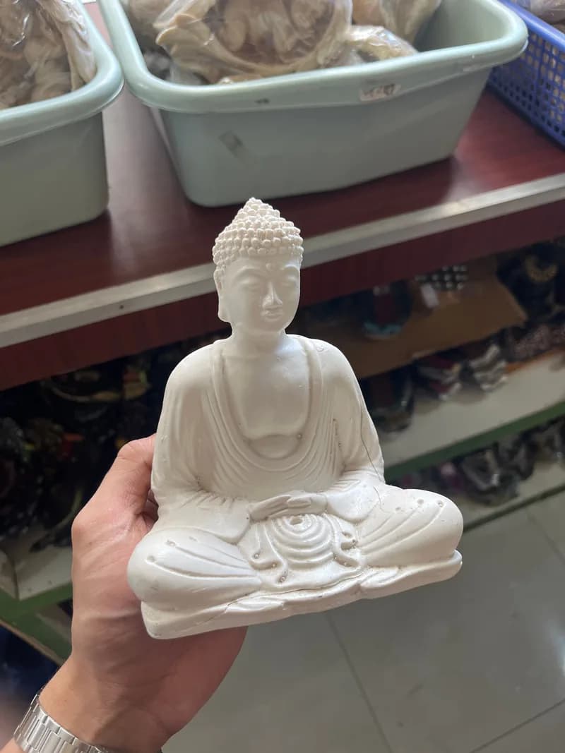 Sculpture Resin Buddha made from Resin Base - Balinese Arts & Crafts (view 2) - thumbnail
