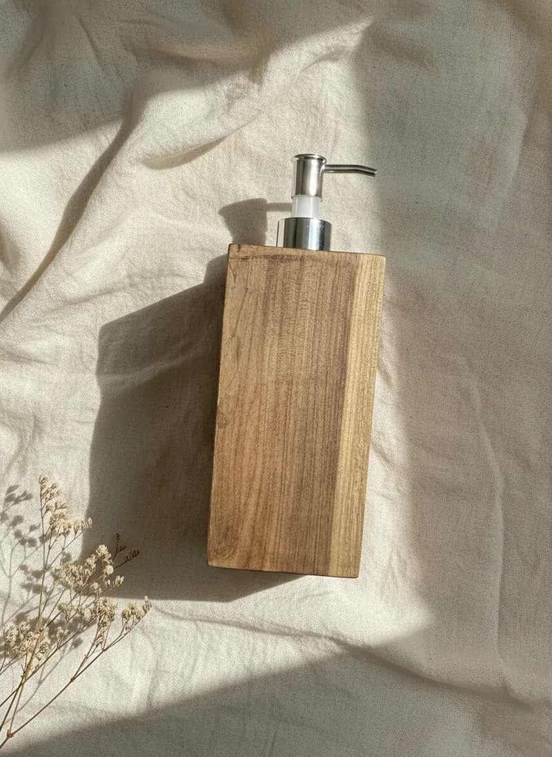 Wooden Square Container