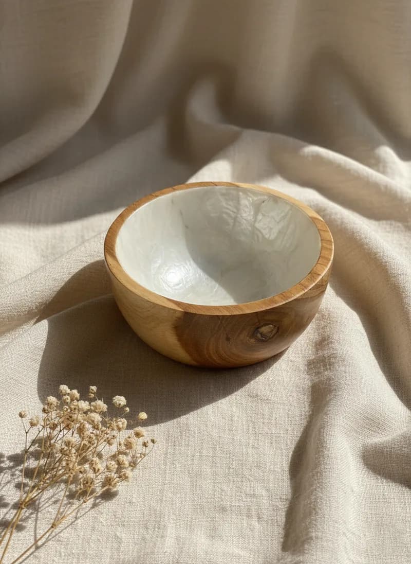 Shells Plated Bowl