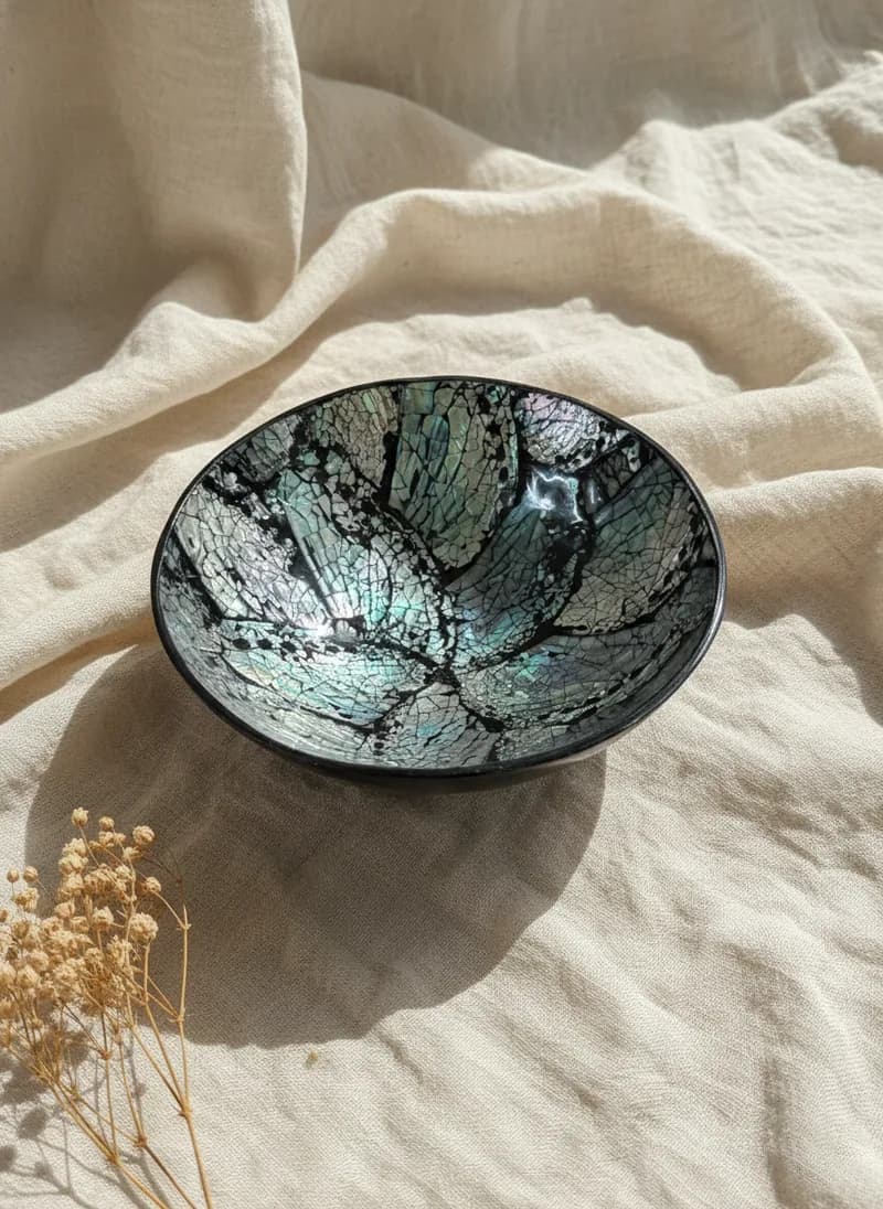 Shells Plated Bowl