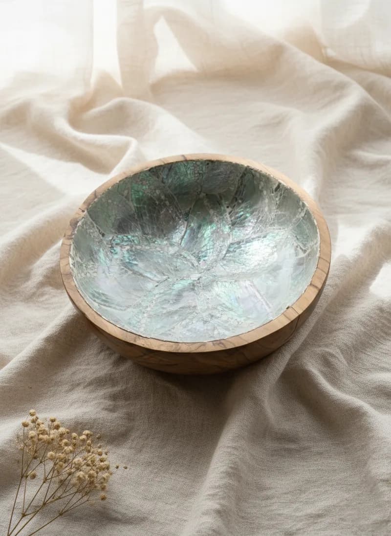 Shells Plated Bowl