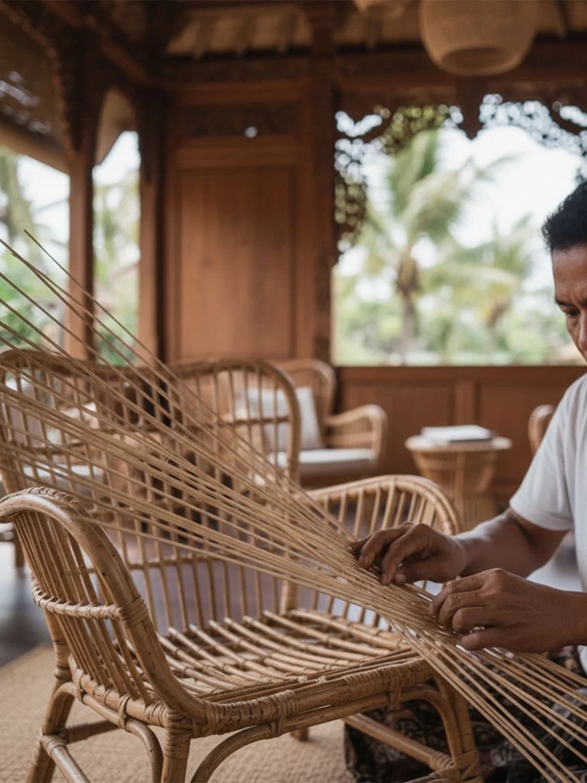 Traditional Balinese furniture