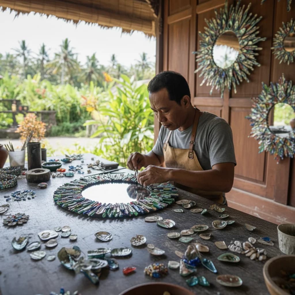 Wholesale Mirror from Bali - Handcrafted Indonesian Art